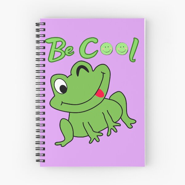 Item preview, Be Cool Cute Winking Frog Funny Positive Quote Animal Lover Gift designed and sold by Evelashop.