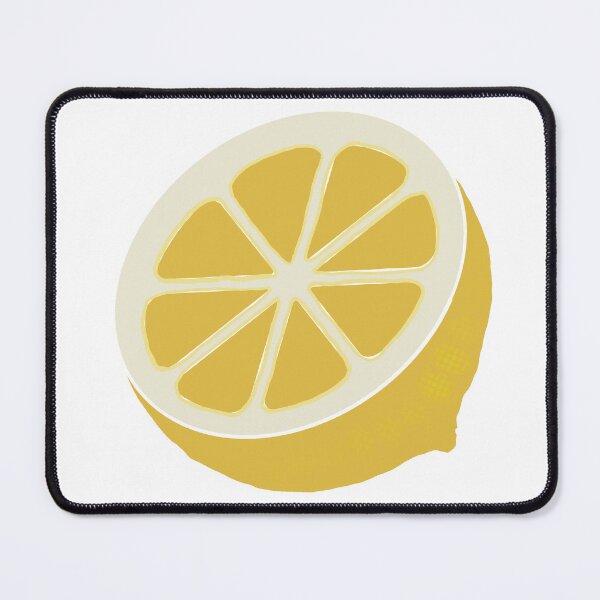 Item preview, Yellow Lemon Citrus Slice - Colourful Fruit Illustration designed and sold by iampaulmorris.