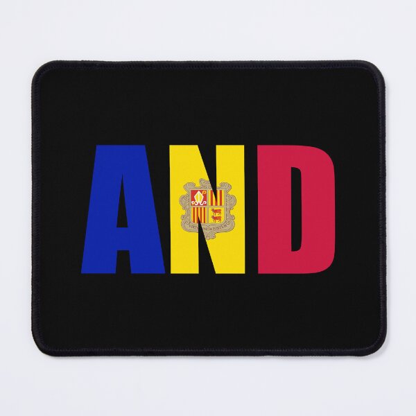 Item preview, Andorra Flag Initials AD designed and sold by shitpostee.