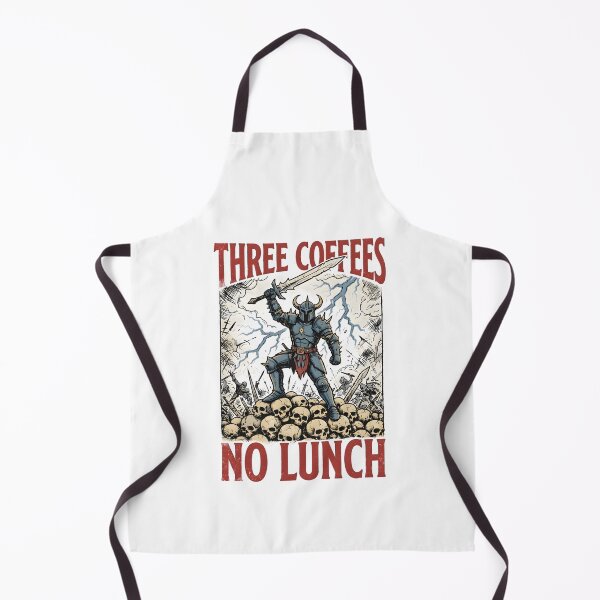 Item preview, Funny Three Coffees No Lunch designed and sold by jimmyneo.