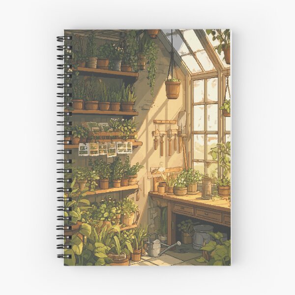 Item preview, Pixel Greenhouse | Cozy Retro Gardening Art designed and sold by Pixel8Prints.