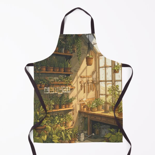 Item preview, Pixel Greenhouse | Cozy Retro Gardening Art designed and sold by Pixel8Prints.