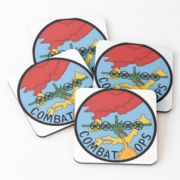 Item preview, USAF Fifth Air Force Combat Operations Dragon Crosshairs Patch    designed and sold by CharlieDesings.