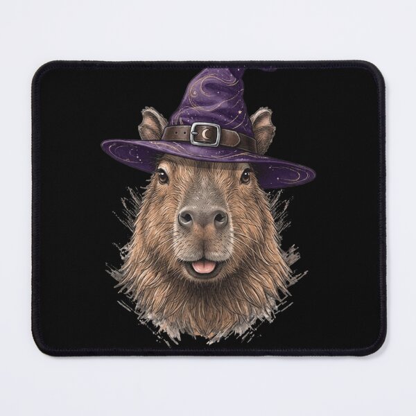 Item preview, Cute Capybara Halloween Witch Dog Pumpkin Spooky Night designed and sold by Anime ⭐⭐⭐⭐⭐.