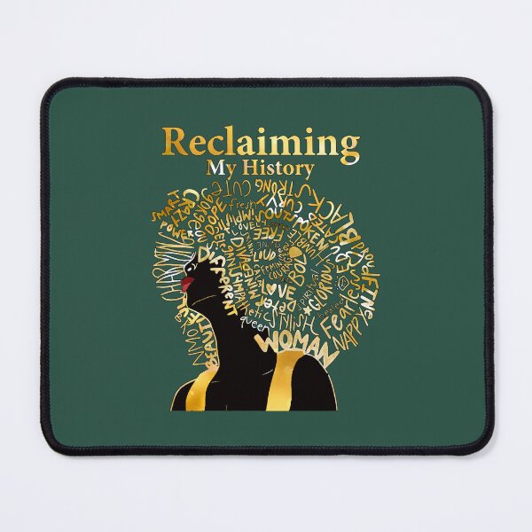 Item preview, African girl Reclaiming my Historyt gift Active designed and sold by BarelyCoolShop.