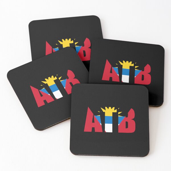 Item preview, Antigua And Barbuda Flag Initials AG designed and sold by shitpostee.