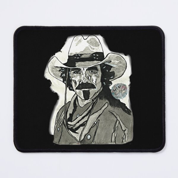Item preview, Matthew Quigley Western Cowboy Portrait Design designed and sold by Crystal Miranda.