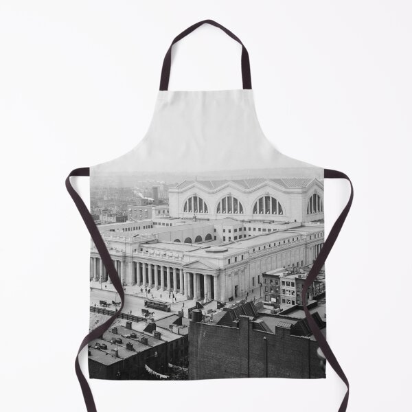 Item preview, Vintage Photograph Showing a Birds-Eye View of Original Penn Station Circa 1915, New York, New York designed and sold by Astrid Arkhangelsky.
