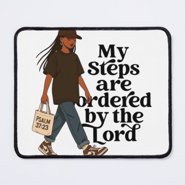 Item preview, My Steps Are Ordered by the Lord – Psalm 3723 Christian Faith designed and sold by EatPrayLive.