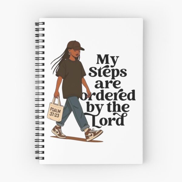 Item preview, My Steps Are Ordered by the Lord – Psalm 3723 Christian Faith designed and sold by EatPrayLive.