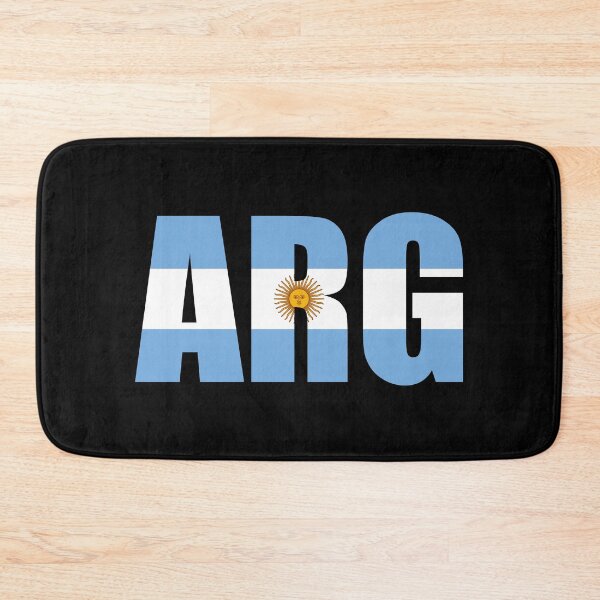 Item preview, Argentina Flag Initials AR designed and sold by shitpostee.