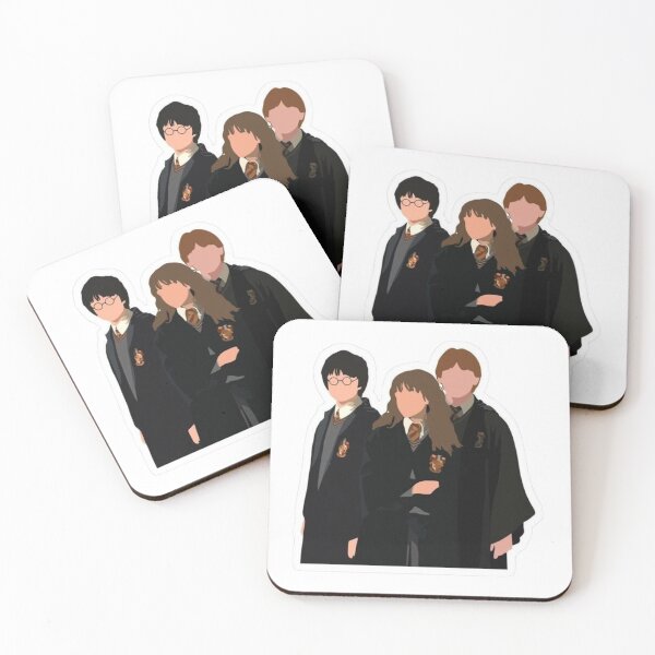 Item preview, Harry Potter Trio Minimalist Vector Art Sticker Design designed and sold by 4U---Store.