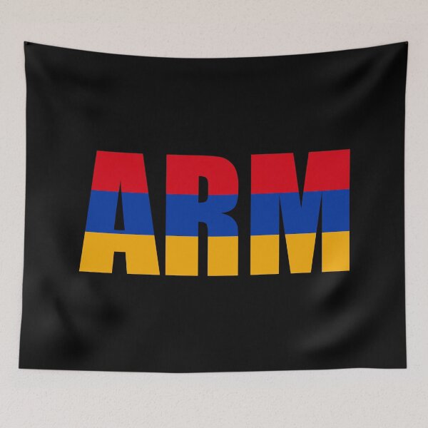 Item preview, Armenia Flag Initials AM designed and sold by shitpostee.