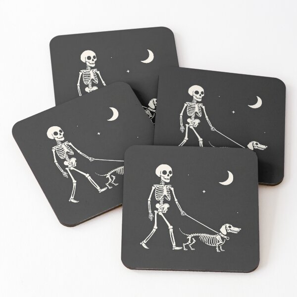 Item preview, Skeleton Walking Skeleton Dachshund Funny Halloween Dog designed and sold by Jack n' Sally's.