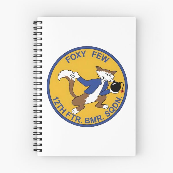 Item preview, USAF 12th Fighter Bomber Squadron Foxy Few Patch designed and sold by CharlieDesings.