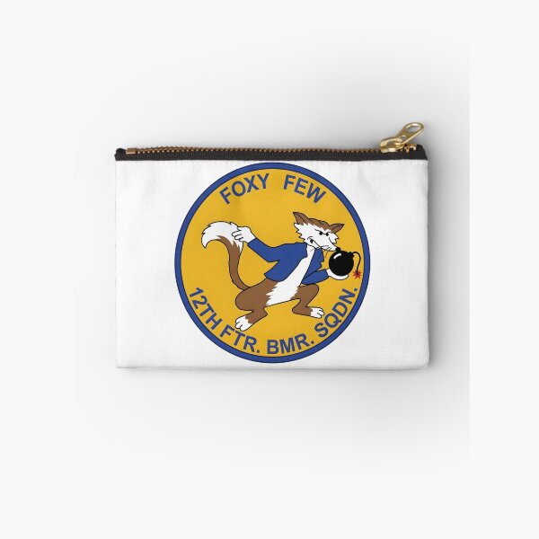 Item preview, USAF 12th Fighter Bomber Squadron Foxy Few Patch designed and sold by CharlieDesings.