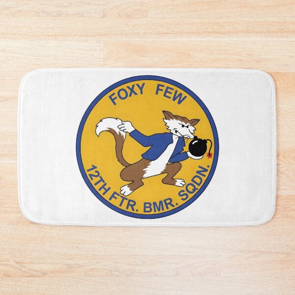 Item preview, USAF 12th Fighter Bomber Squadron Foxy Few Patch designed and sold by CharlieDesings.