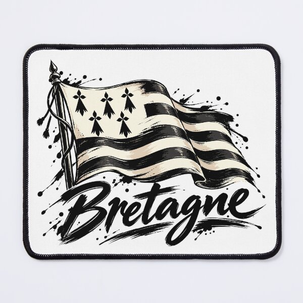 Item preview, Bretagne sign, and flag of Brittany designed and sold by Art of Sun.
