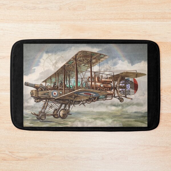 Item preview, Steampunk Fantasy Aircraft Illustration designed and sold by ArtworkNorth.