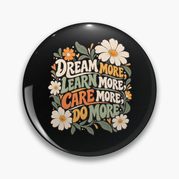 Item preview, Dream More Learn More Care More Do More Floral Boho designed and sold by Alzasshop.