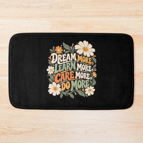 Item preview, Dream More Learn More Care More Do More Floral Boho designed and sold by Alzasshop.