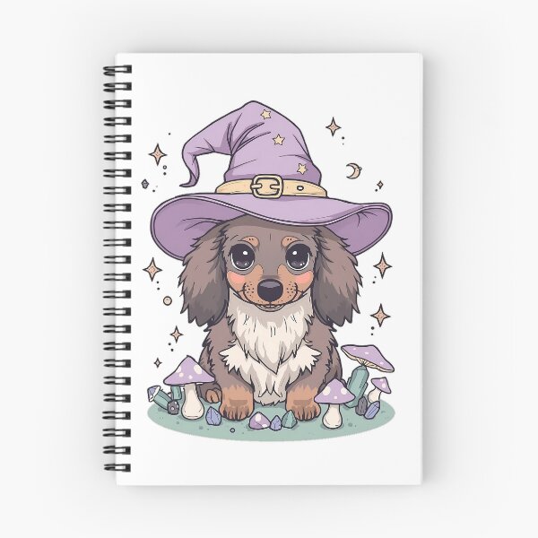 Item preview, Kawaii Witch Dachshund Pastel Halloween Witchcore Dog 1 designed and sold by Jack n' Sally's.