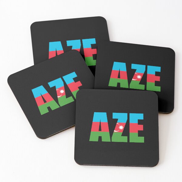 Item preview, Azerbaijan Flag Initials AZ designed and sold by shitpostee.