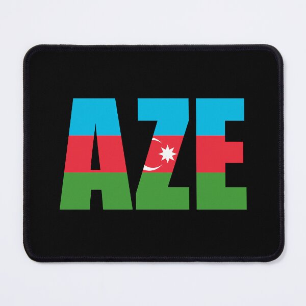 Item preview, Azerbaijan Flag Initials AZ designed and sold by shitpostee.