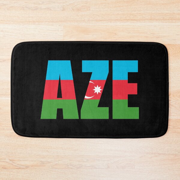 Item preview, Azerbaijan Flag Initials AZ designed and sold by shitpostee.