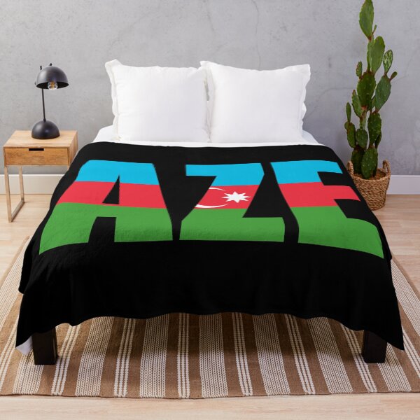 Item preview, Azerbaijan Flag Initials AZ designed and sold by shitpostee.