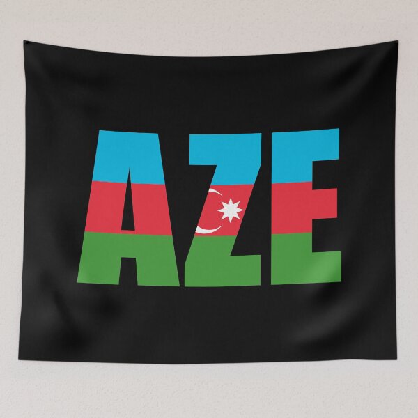 Aperçu de l'œuvre Initiales du drapeau de l'Azerbaïdjan : AZ créée et vendue par shitpostee.