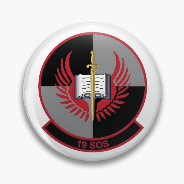 Item preview, USAF 19th Special Operations Squadron Sword and Book Patch designed and sold by CharlieDesings.