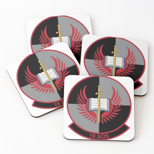 Item preview, USAF 19th Special Operations Squadron Sword and Book Patch designed and sold by CharlieDesings.