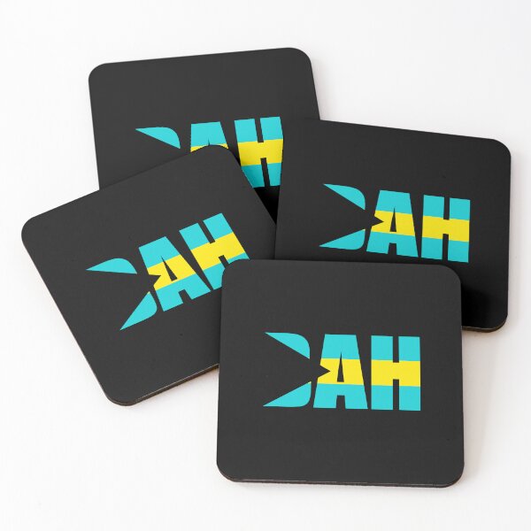 Item preview, Bahamas Flag Initials BS designed and sold by shitpostee.