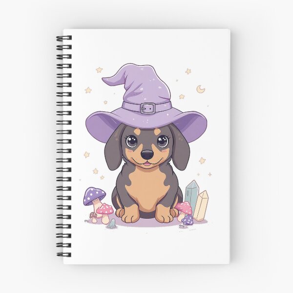 Item preview, Copy of Kawaii Witch Dachshund Pastel Halloween Witchcore Dog 2 designed and sold by Jack n' Sally's.