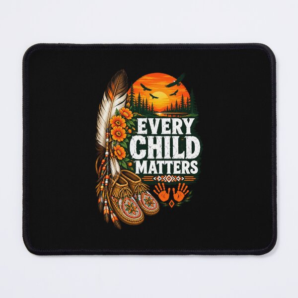 Item preview, Every Child Matters Orange Shirt Day Indigenous Feather Moccasins designed and sold by Whirx.
