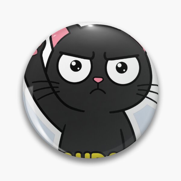 Artikelvorschau, Die Dreistigkeit – Urteilende schwarze Katze – Lustiger Aufkleber entworfen und verkauft von SniffGiggle.