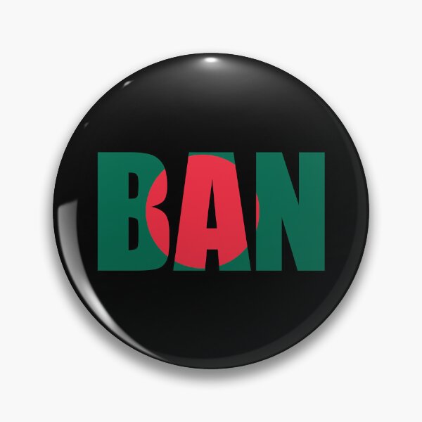 Item preview, Bangladesh Flag Initials BD designed and sold by shitpostee.