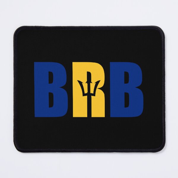 Item preview, Barbados Flag Initials BB designed and sold by shitpostee.