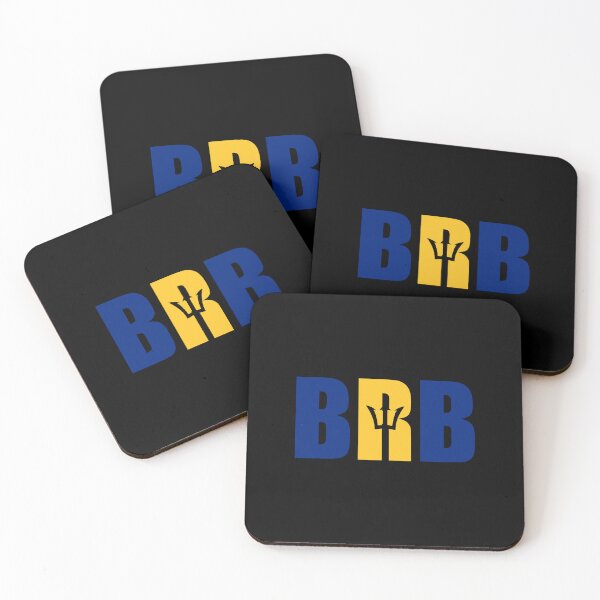 Item preview, Barbados Flag Initials BB designed and sold by shitpostee.