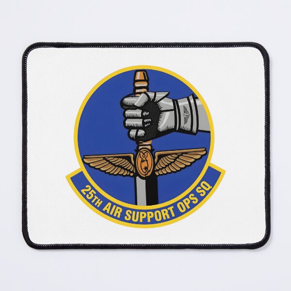 Item preview, USAF 25th Air Support Operations Squadron Gauntleted Sword Patch designed and sold by CharlieDesings.
