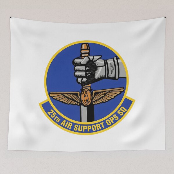 Item preview, USAF 25th Air Support Operations Squadron Gauntleted Sword Patch    designed and sold by CharlieDesings.