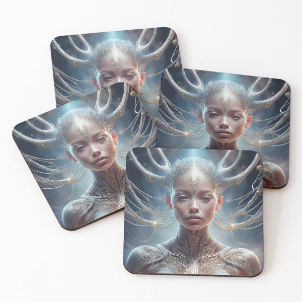 Item preview, Futuristic surreal woman designed and sold by Photopat.