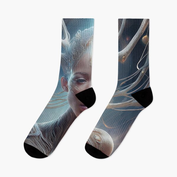 Item preview, Futuristic surreal woman designed and sold by Photopat.