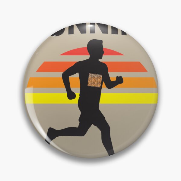 Item preview, Running Keep Moving – Retro Runner T-Shirt Design designed and sold by Esratshop.
