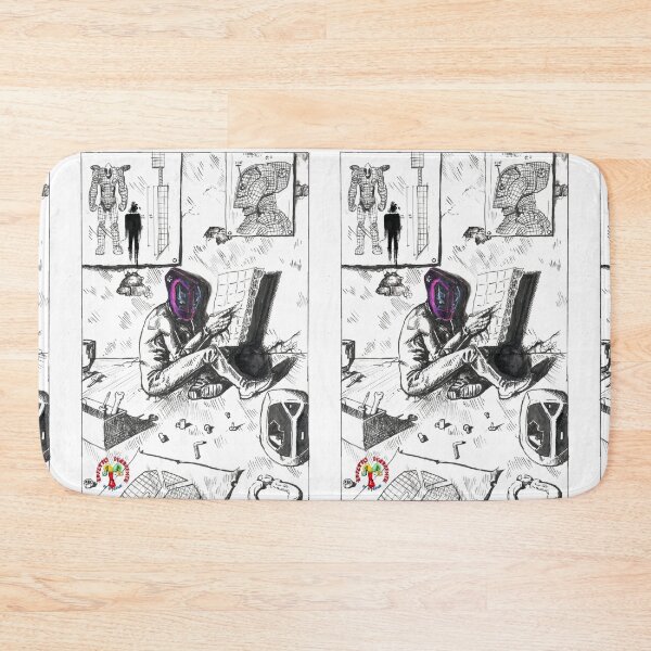 Item preview, Gyro The Helicopter Villian - Mecha Suit Concept (Original Art) designed and sold by DivergentEffect_Art.