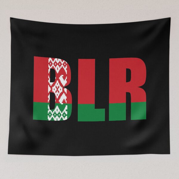 Item preview, Belarus Flag Initials BY designed and sold by shitpostee.