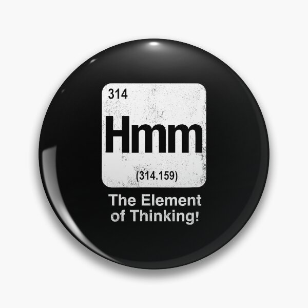 Item preview, Hmm 314 The Element of Thinking Math Humor designed and sold by OddPopARt.