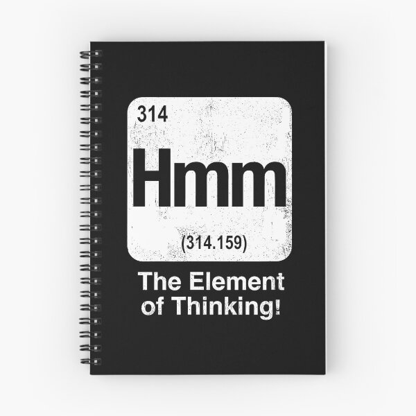 Item preview, Hmm 314 The Element of Thinking Math Humor designed and sold by OddPopARt.