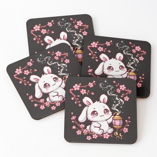 Item preview, Sakura Luna Rabbit designed and sold by LunaGlow Studio.